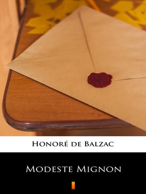 cover image of Modeste Mignon
